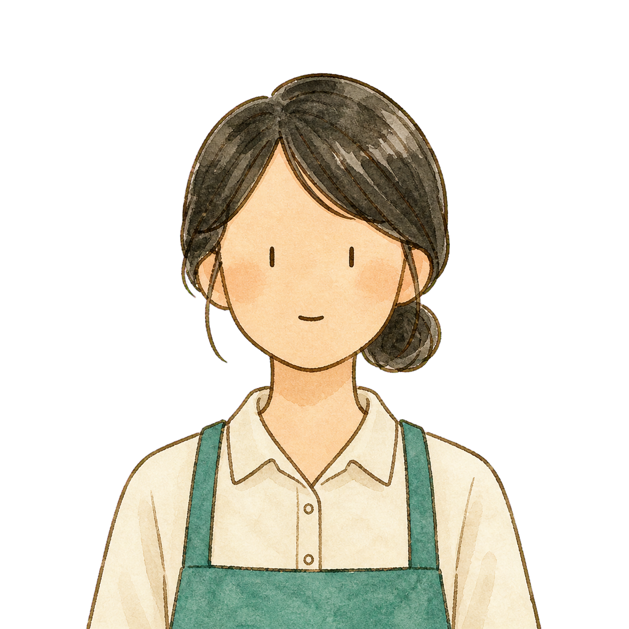 スタイリスト高瀬あやの似顔絵